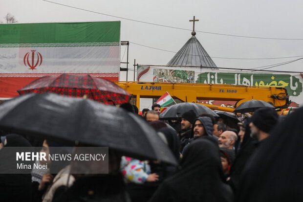 راهپیمایی ۲۲ بهمن در تبریز