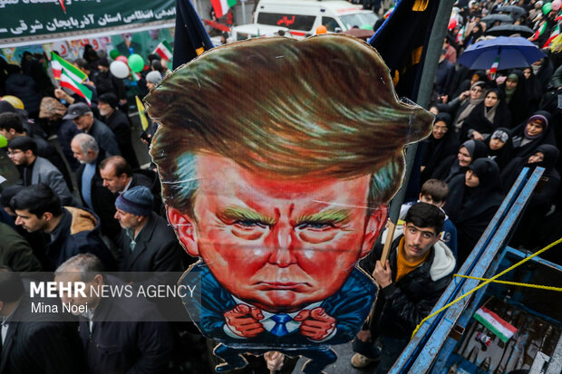 راهپیمایی ۲۲ بهمن در تبریز