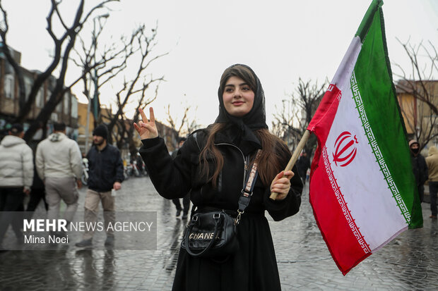 راهپیمایی ۲۲ بهمن در تبریز