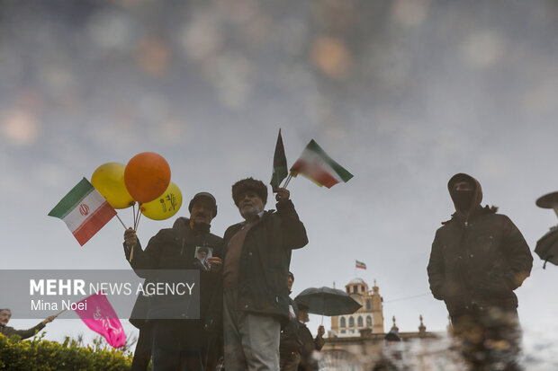 راهپیمایی ۲۲ بهمن در تبریز