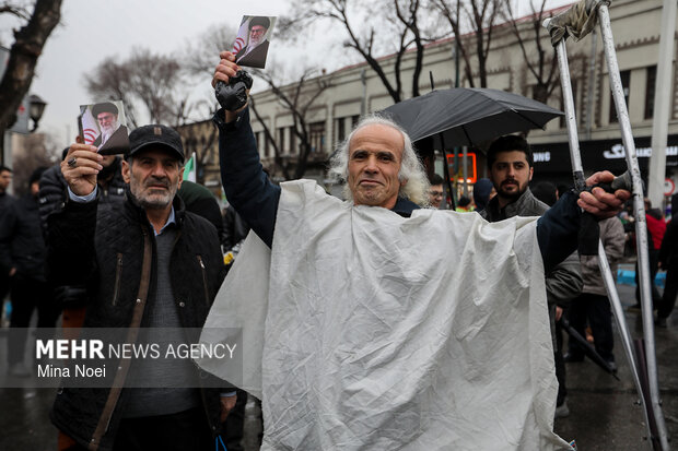 راهپیمایی ۲۲ بهمن در تبریز