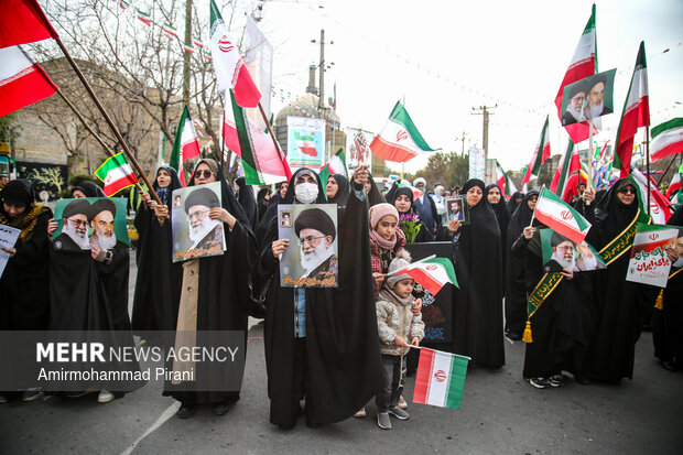 راهپیمایی ۲۲ بهمن در قم