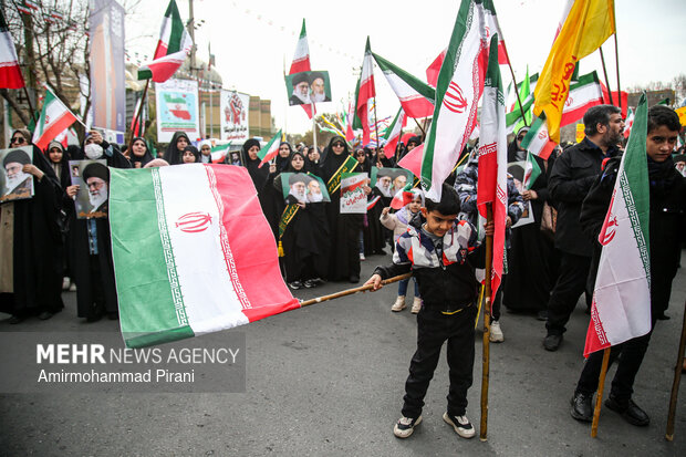 راهپیمایی ۲۲ بهمن در قم