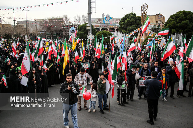 راهپیمایی ۲۲ بهمن در قم