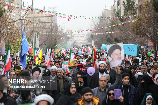 راهپیمایی ۲۲ بهمن در قم