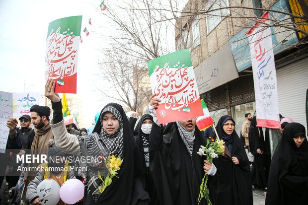راهپیمایی ۲۲ بهمن در قم