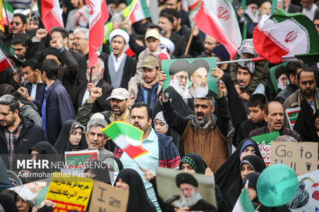 راهپیمایی ۲۲ بهمن در قم