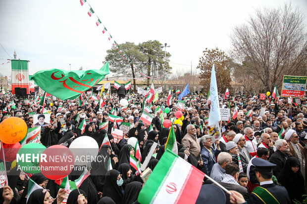 راهپیمایی ۲۲ بهمن در قم