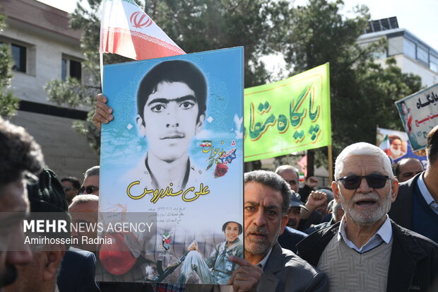 راهپیمایی ۲۲ بهمن در بیرجند