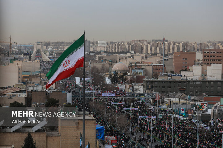 راهپیمایی ۲۲ بهمن در تهران