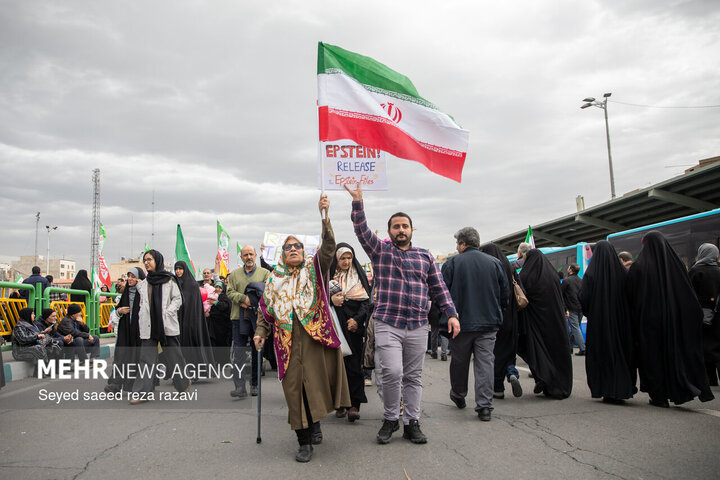 راهپیمایی ۲۲ بهمن در تهران
