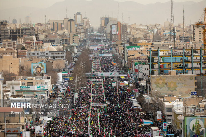 راهپیمایی ۲۲ بهمن در تهران