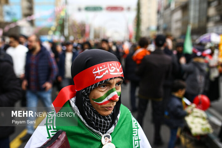 راهپیمایی ۲۲ بهمن در تهران