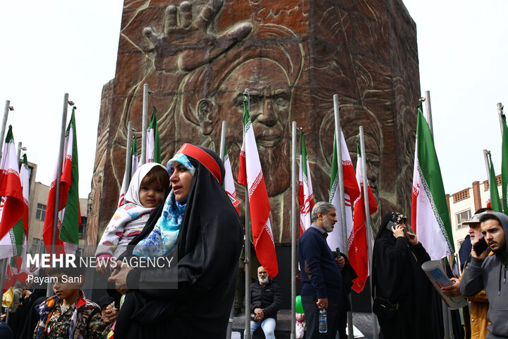 راهپیمایی ۲۲ بهمن در تهران