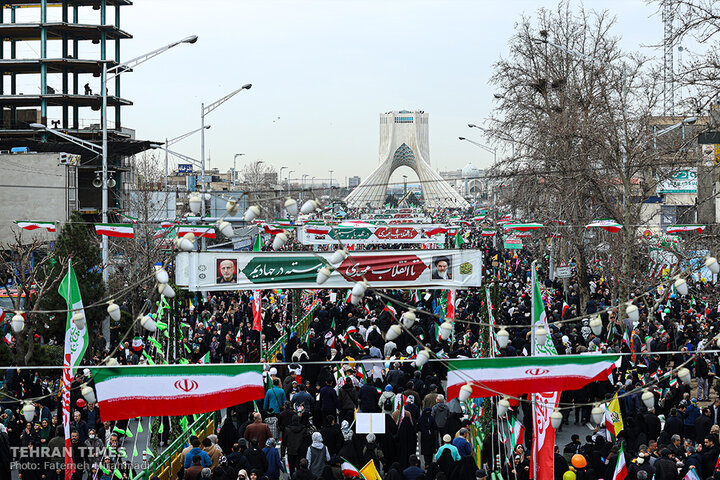 Bahman 22 rallies in photos
