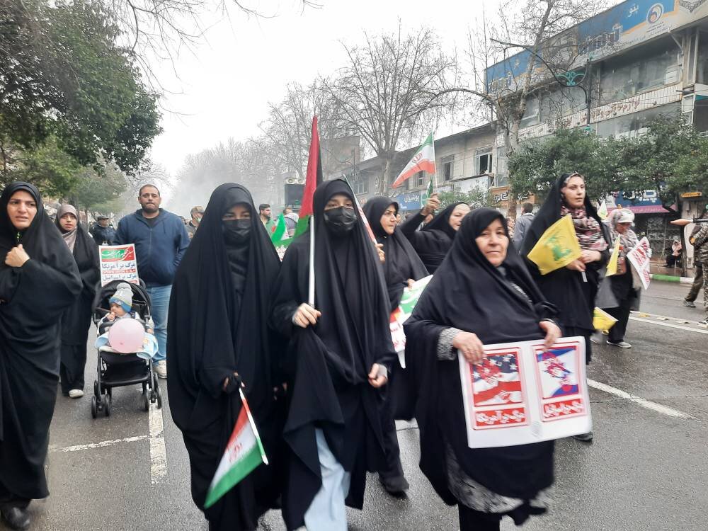 حضور،راهپيمايي،مراسم،انقلاب،اسلامي،استان،گرگان،انقلابي،گلستان