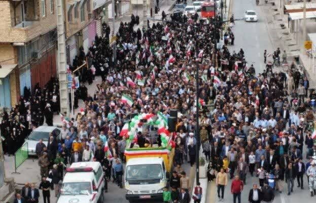 ديلم،پرشور،راهپيمايي،انقلابي