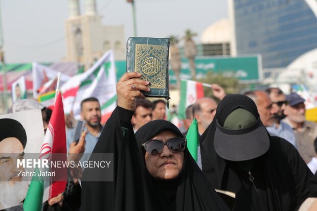 راهپیمایی ۲۲ بهمن در بندرعباس