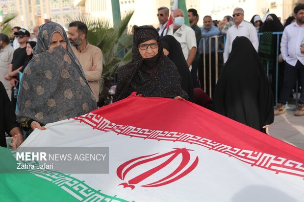 راهپیمایی ۲۲ بهمن در بندرعباس