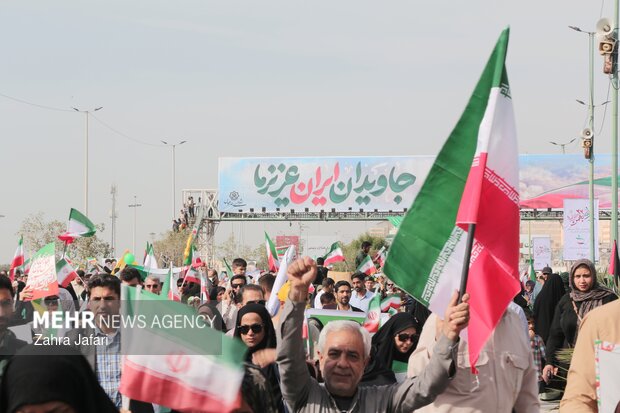 راهپیمایی ۲۲ بهمن در بندرعباس