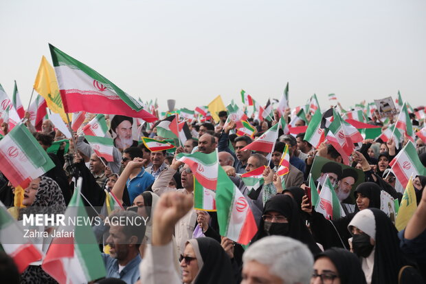 راهپیمایی ۲۲ بهمن در بندرعباس