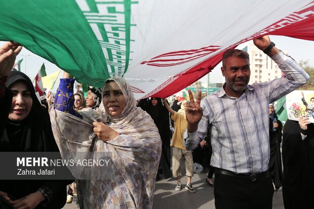 راهپیمایی ۲۲ بهمن در بندرعباس