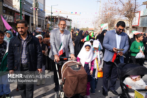 راهپیمایی ۲۲ بهمن در یاسوج