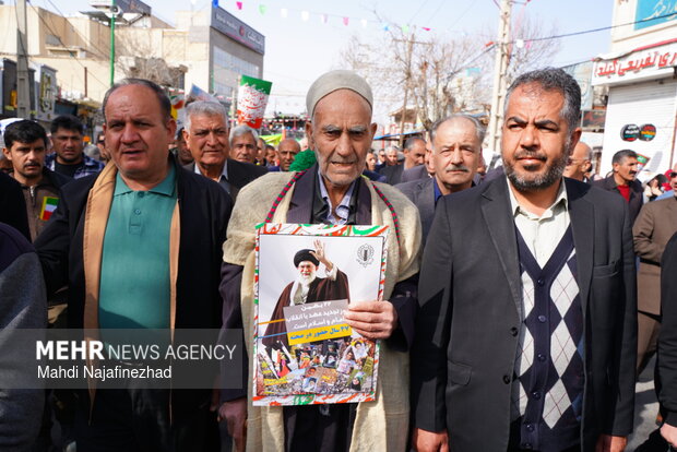 راهپیمایی ۲۲ بهمن در یاسوج