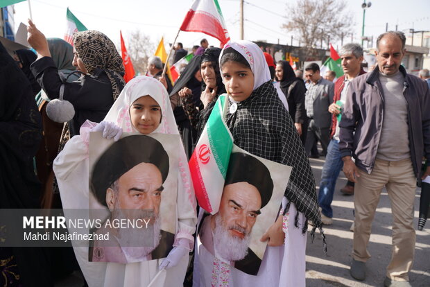 راهپیمایی ۲۲ بهمن در یاسوج