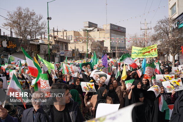 راهپیمایی ۲۲ بهمن در یاسوج