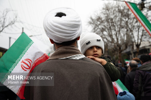 راهپیمایی ۲۲ بهمن در گرگان
