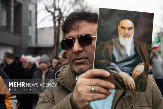 راهپیمایی ۲۲ بهمن در گرگان