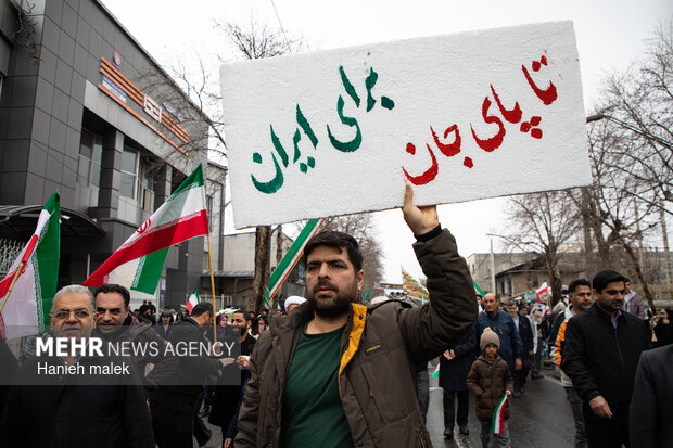 راهپیمایی ۲۲ بهمن در گرگان