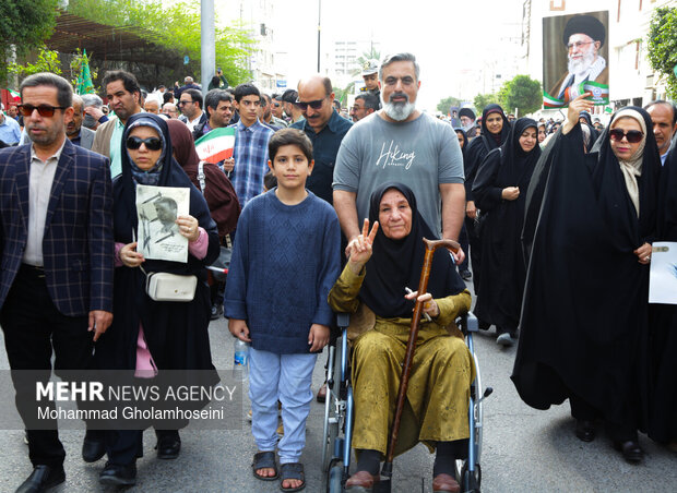 راهپیمایی ۲۲ بهمن در بوشهر
