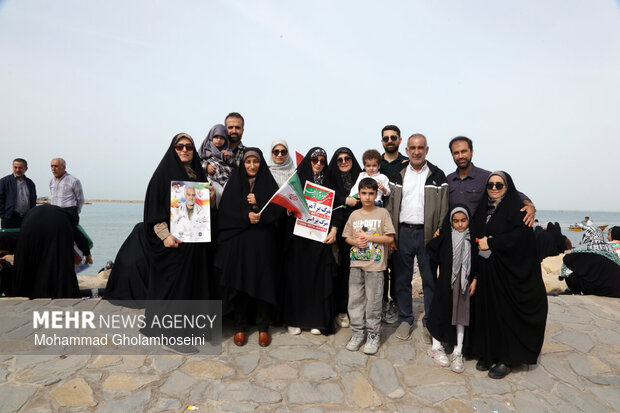 راهپیمایی ۲۲ بهمن در بوشهر