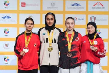 یک طلا و دو برنز برای ملی پوشان کاراته ایران