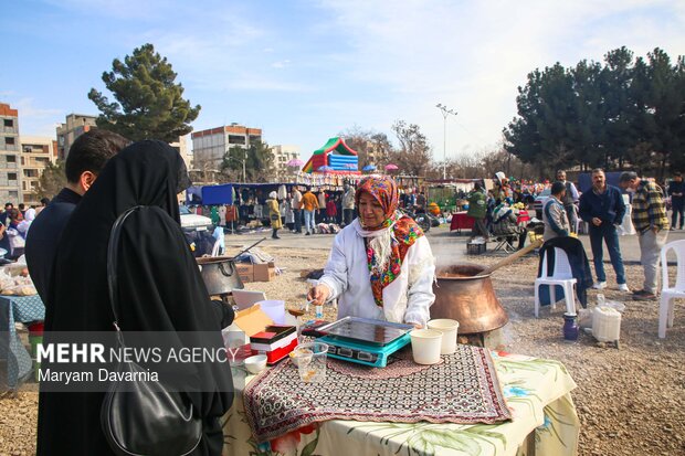 جشنواره پخت سمنو در بجنورد