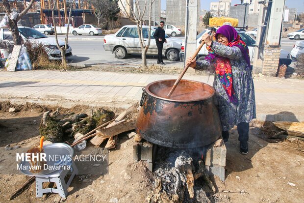 جشنواره پخت سمنو در بجنورد