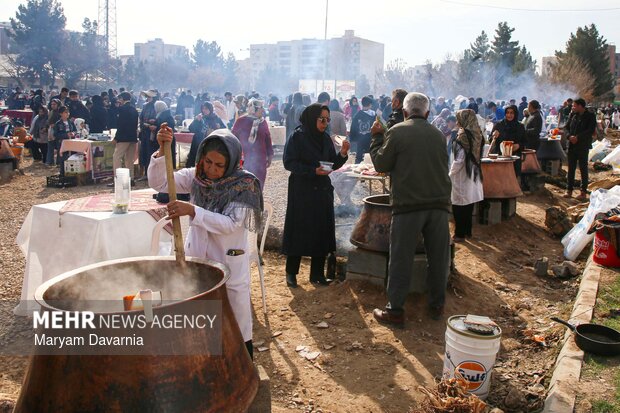 جشنواره پخت سمنو در بجنورد