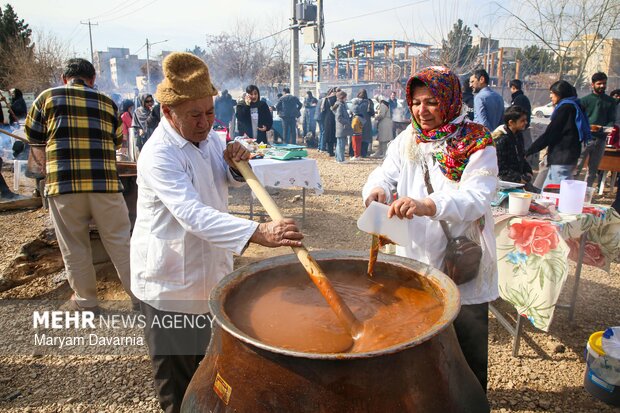 جشنواره پخت سمنو در بجنورد