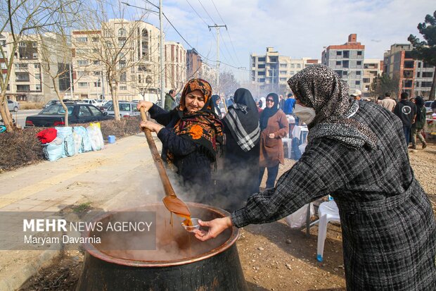 جشنواره پخت سمنو در بجنورد