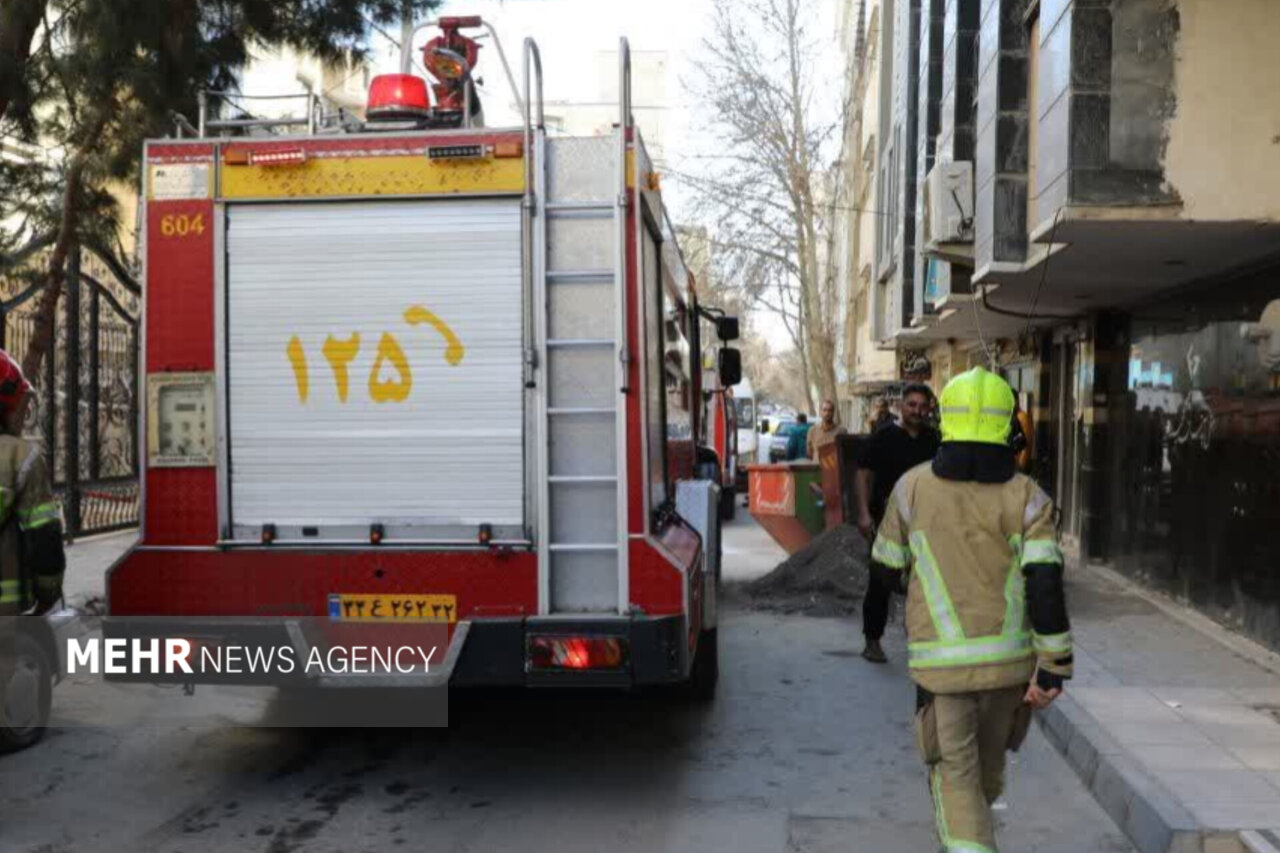 حريق،حادثه،آپارتمان،صالح،هتل