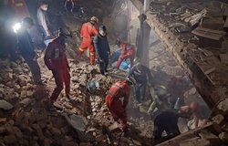 حادثه انفجار گاز در ساختمانی در قم