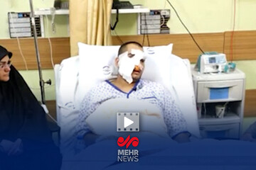 جوانی که چشمش را داد تا خوابِ هموطنش آشفته نشود