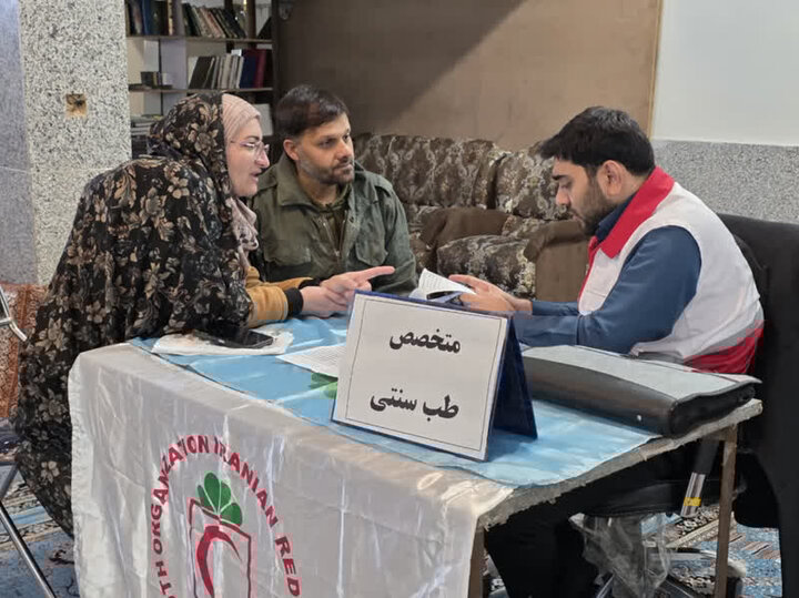 روستای همتآباد شهرستان تفت میزبان همتبلند داوطلبان جمعیت هلالاحمر