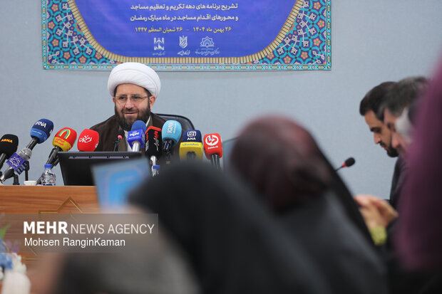 نشست خبری دبیر قرارگاه ملی مسجد
