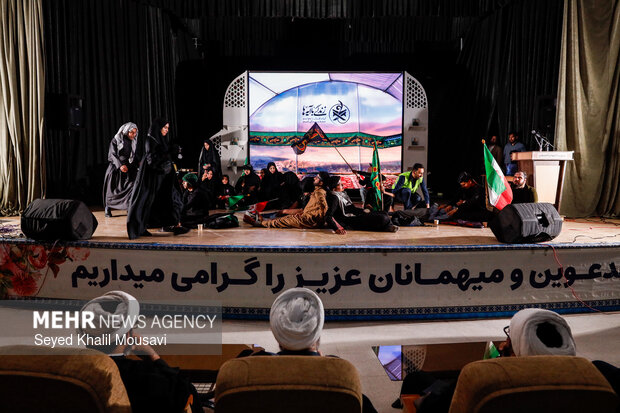 اختتامیه چهارمین سوگواره ملی پایتخت موکب‌ها در اهواز