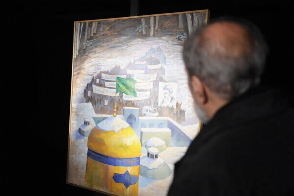 تابلوی «ولایت عشق» رونمایی شد – خبرگزاری مهر | تازههای ایران و جهان تابلوی «ولایت عشق» رونمایی شد – خبرگزاری مهر | تازههای ایران و جهان