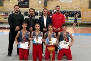 کردستان سوم تیمی ژیمناستیک المپیاد استعدادهای برتر کشور شد