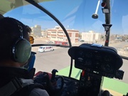 پرواز بالگرد اورژانس استان یزد برای نجات جان کودک ۴ ساله